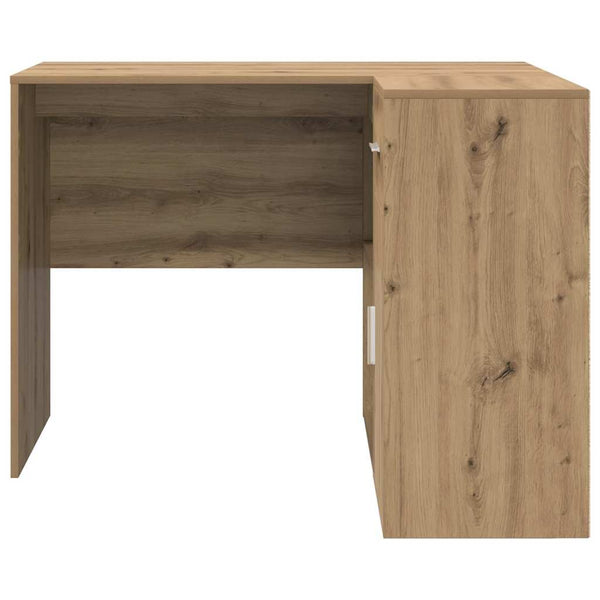 vidaXL Corner Desk with Drawers Artisan Oak 102 x 88 x 75 cm