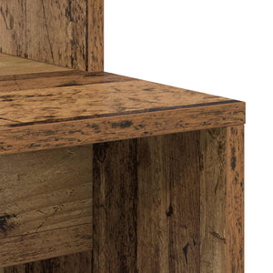 vidaXL Desk 2 pcs Reclaimed Wood