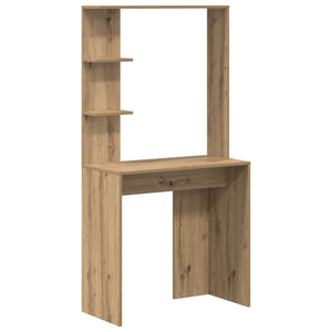 vidaXL Desk 2 pcs Artisan Oak