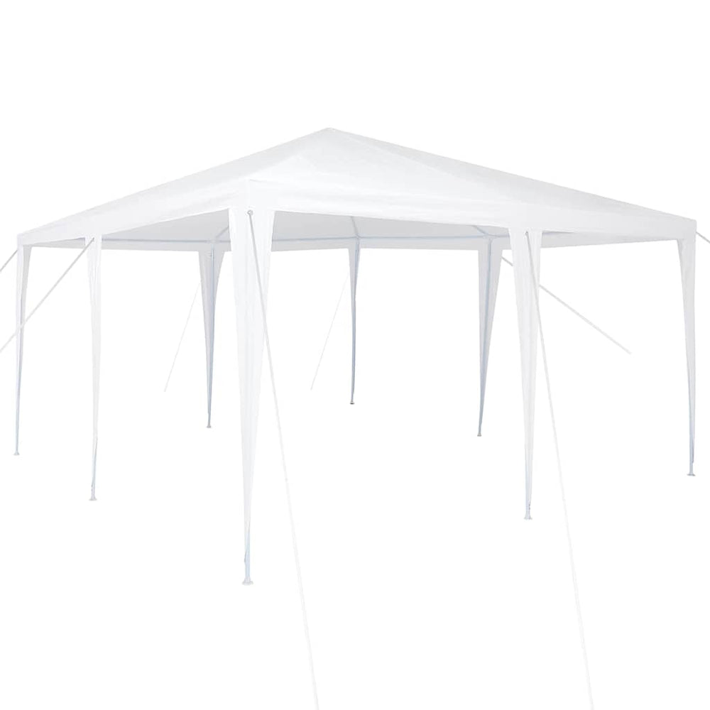 vidaXL Party Tent White 400 x 400 x 266 cm Polyethylene and Steel