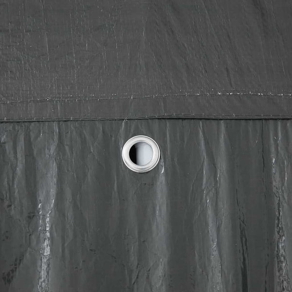 vidaXL Party Tent Anthracite 600 x 400 x 266 cm Polyethylene and Steel