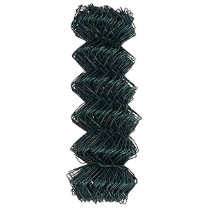 Grüner Kettenzaun Stahl 10x0,4m