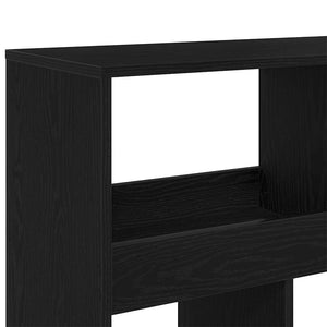 vidaXL Bookcase 2 pcs Black Oak Look 100 x 33 x 93.75 cm