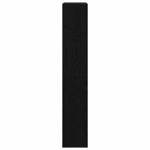 vidaXL Bookcase 2 pcs Black Oak Look 100 x 33 x 93.75 cm