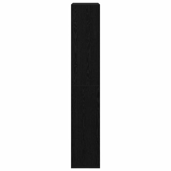 vidaXL Bookcase 2 pcs Black Oak Look 100 x 33 x 93.75 cm