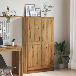 vidaXL Bookcase Artisan Oak 82.5x30.5x150 cm Engineered Wood