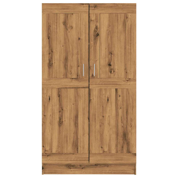 vidaXL Bookcase Artisan Oak 82.5x30.5x150 cm Engineered Wood