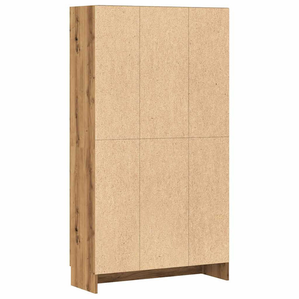 vidaXL Bookcase Artisan Oak 82.5x30.5x150 cm Engineered Wood