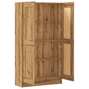vidaXL Bookcase Artisan Oak 82.5x30.5x150 cm Engineered Wood
