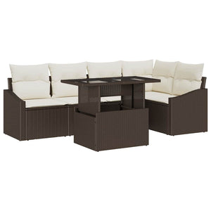 Garten Sofa Set mit Kissen & Stauraum