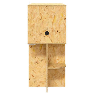 vidaXL Terrarium Brown 80 x 40 x 90 cm OSB