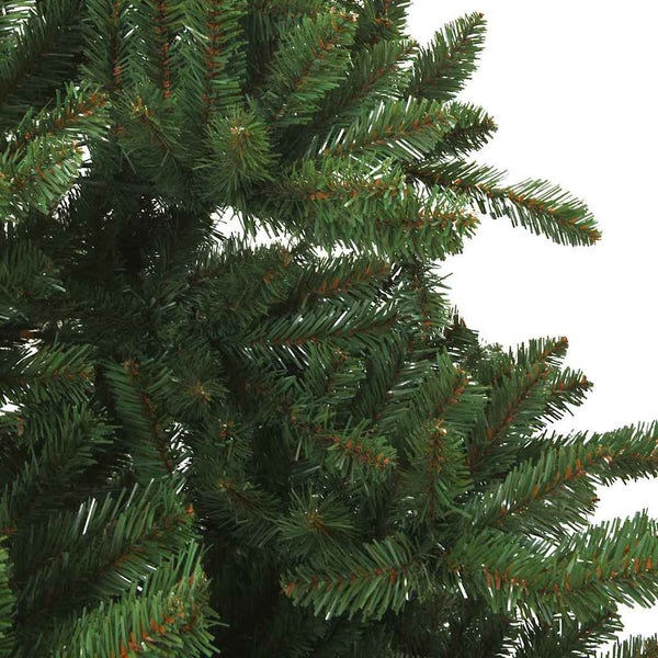 vidaXL Artificial Foldable Christmas Tree Green 180 cm PVC, Steel