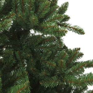 vidaXL Artificial Foldable Christmas Tree Green 210 cm PVC, Steel