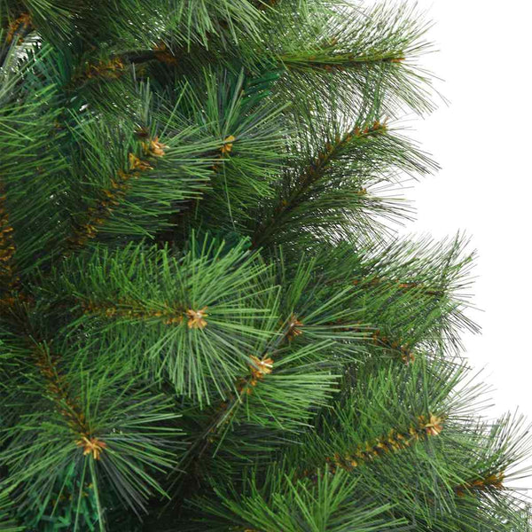 vidaXL Artificial Folding Christmas Tree Green 120 cm PVC, Steel