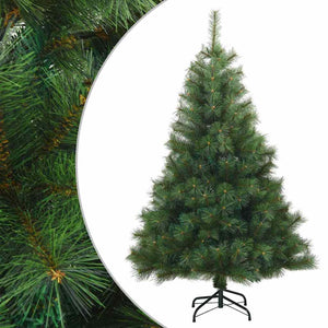 vidaXL Artificial Folding Christmas Tree Green 120 cm PVC, Steel