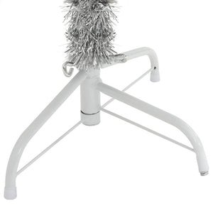 Silberner LED Weihnachtsbaum 180cm