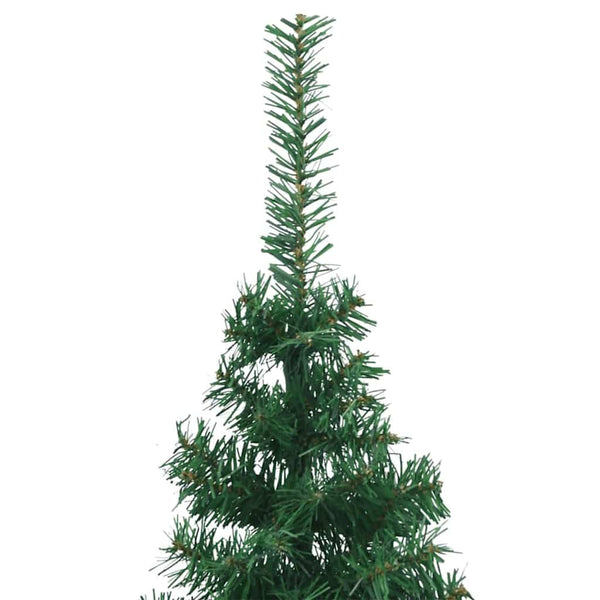 Eckiger, grüner künstlicher Weihnachtsbaum, 180 cm