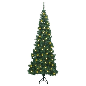 Eckiger, grüner künstlicher Weihnachtsbaum, 180 cm