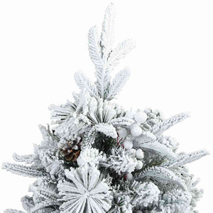 vidaXL Artificial Foldable Christmas Tree Green 120 cm PE and PVC