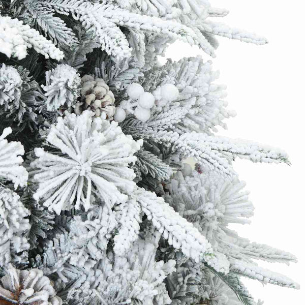 vidaXL Artificial Foldable Christmas Tree Green 120 cm PE and PVC