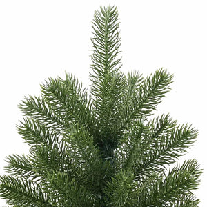 vidaXL Artificial Christmas Tree Green 240 cm PVC, PE and Steel