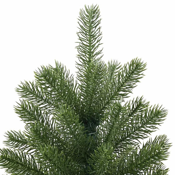 vidaXL Artificial Christmas Tree Green 240 cm PVC, PE and Steel