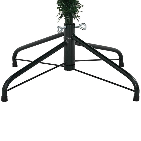 vidaXL Artificial Christmas Tree Green 240 cm PVC, PE and Steel