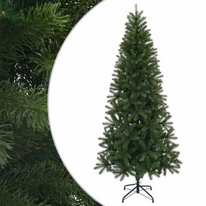 vidaXL Artificial Christmas Tree Green 240 cm PVC, PE and Steel
