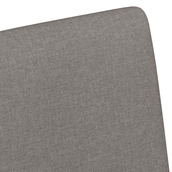 Esszimmerstühle mit Rollen, 2er-Set Taupe