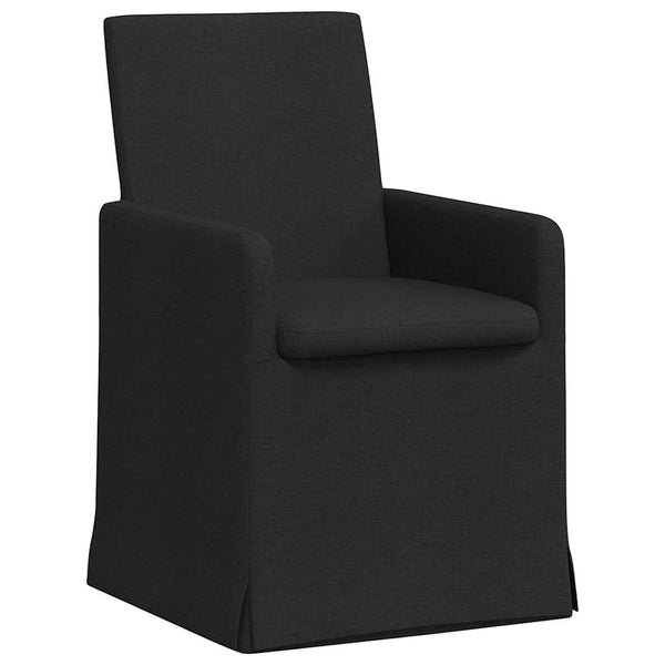 Schwarze Esszimmerstühle 2er Set