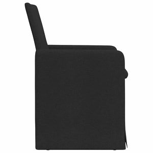 Schwarze Esszimmerstühle 2er Set