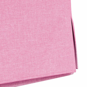 Esszimmerstühle 2er Set Rosa Stoff
