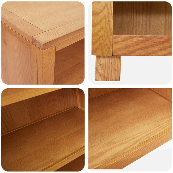 vidaXL Storage Cabinet Set with Storage Brown Engineered Wood