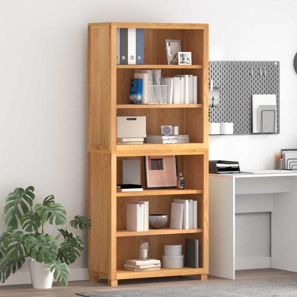 vidaXL Storage Cabinet Set with Storage Brown Engineered Wood