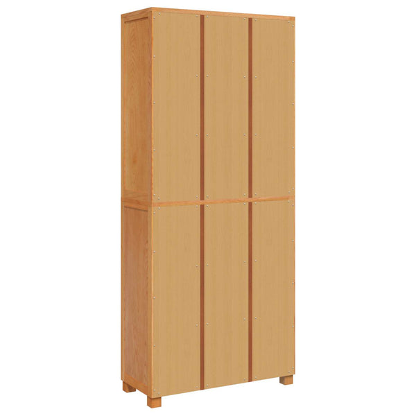 vidaXL Storage Cabinet Set with Storage Brown Engineered Wood