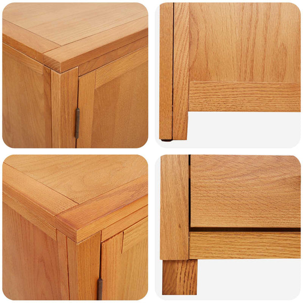 vidaXL Storage Furniture Set with Cabinet with Door Brown Engineered Wood