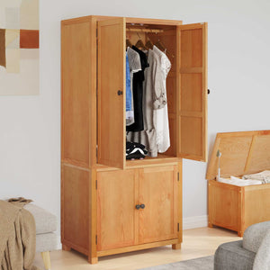 vidaXL Storage Furniture Set with Cabinet with Door Brown Engineered Wood