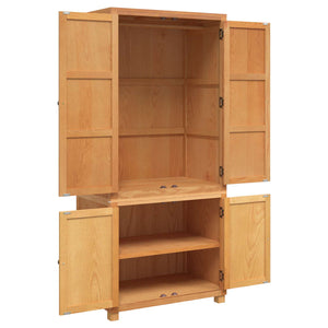 vidaXL Storage Furniture Set with Cabinet with Door Brown Engineered Wood