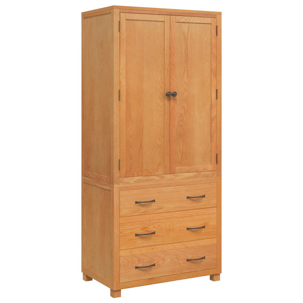 vidaXL Storage Cabinet Set with Drawers Brown Engineered Wood