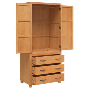 vidaXL Storage Cabinet Set with Drawers Brown Engineered Wood