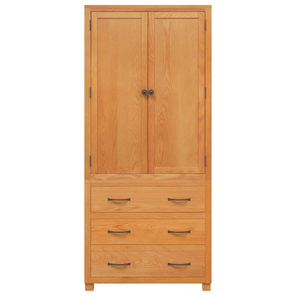 vidaXL Storage Cabinet Set with Drawers Brown Engineered Wood