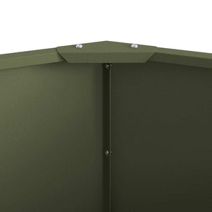 vidaXL Planter Olive Green 120 x 120 x 35 cm Steel