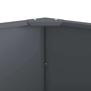 vidaXL Planter Anthracite 120 x 120 x 50 cm Steel