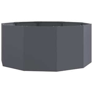 vidaXL Planter Anthracite 120 x 120 x 50 cm Steel