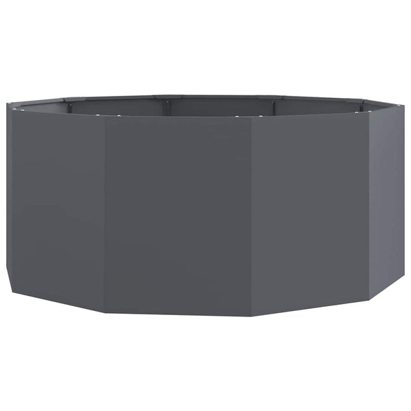 vidaXL Planter Anthracite 120 x 120 x 50 cm Steel