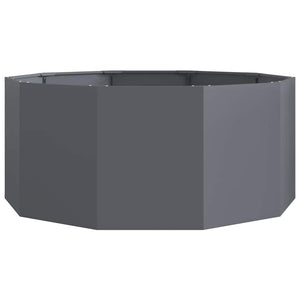 vidaXL Planter Anthracite 120 x 120 x 50 cm Steel