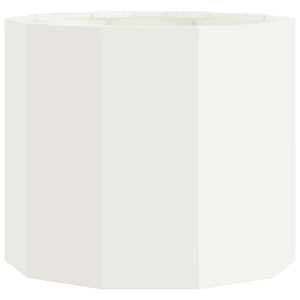 vidaXL Planter White 60 x 60 x 50 cm Steel