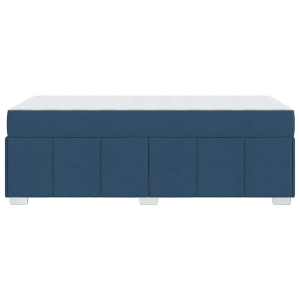 Bettrahmen mit Matratze Blau 120x190 cm