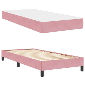 Boxspringbett Rosa 90x200 cm