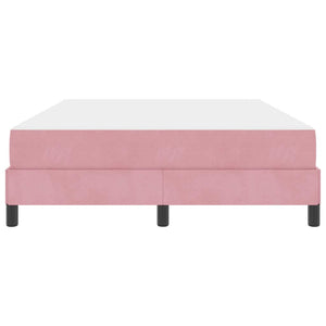 Boxspringbett Rosa mit Matratze 160x200 cm